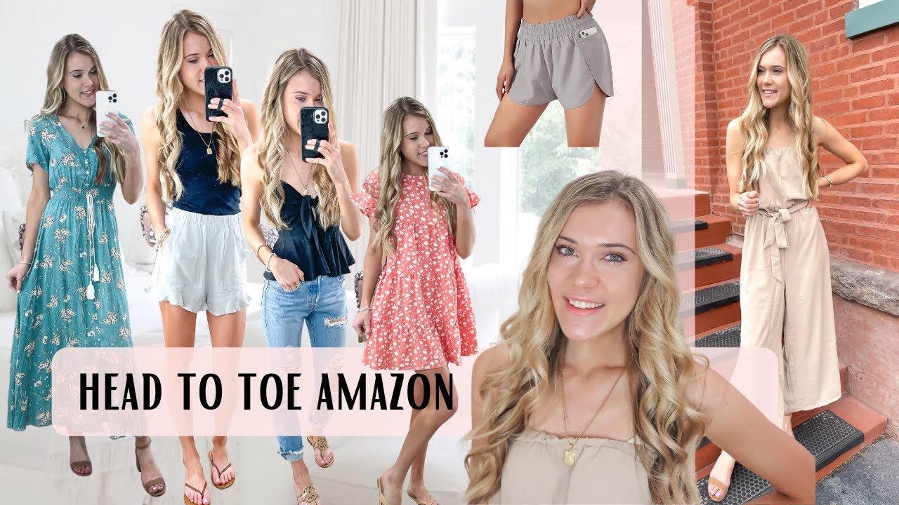 HUGE AMAZON SPRING SUMMER TRY ON HAUL 2021 | Amazon Outfit Ideas Summer 2021