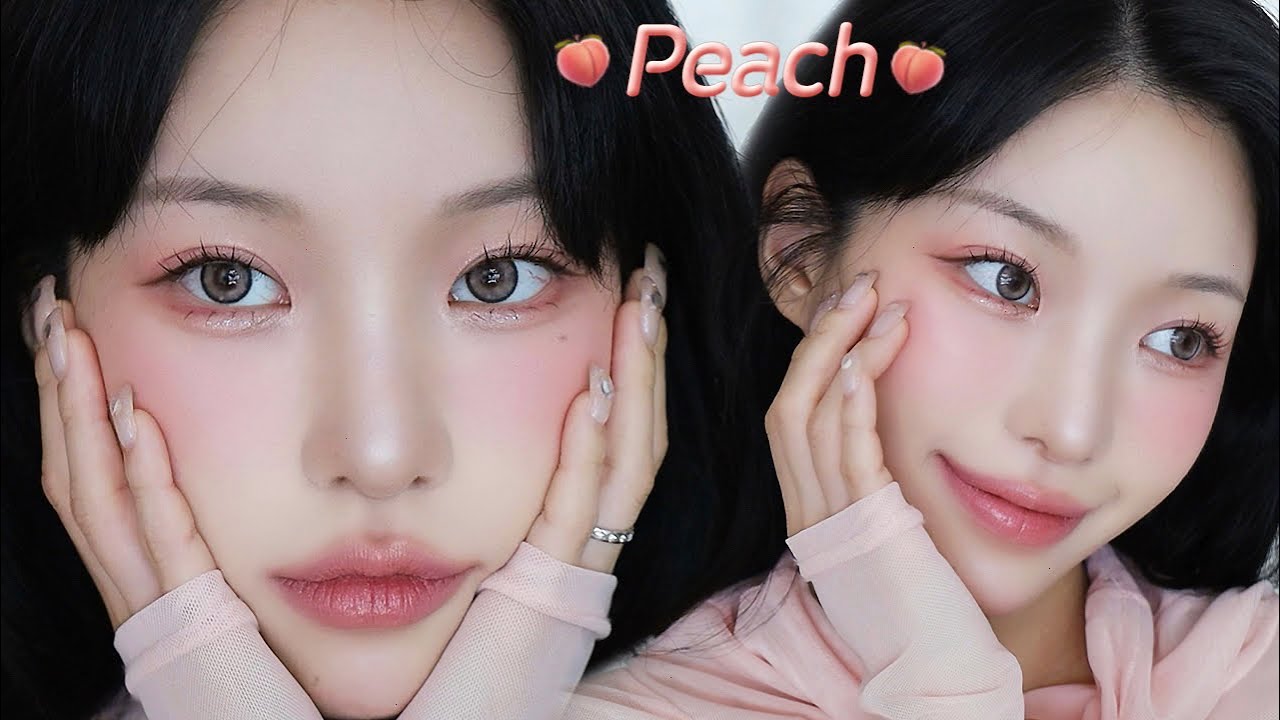 🍑요즘 하는 여름 복숭아 메이크업 grwm!🍑✨ 오랜만에 폭풍수다,,💞 + 45kg 찍은 다이어트 근황?!,존예 블러셔 발견,찐템들 대거등장..!  | 소윤 Soyoon
