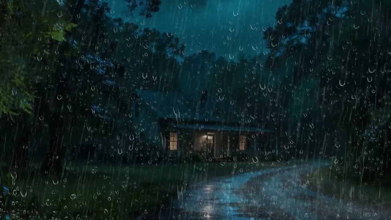 Sonidos de Lluvia Relajantes para Dormir 🌧️ Duerme Rápido Esta Noche