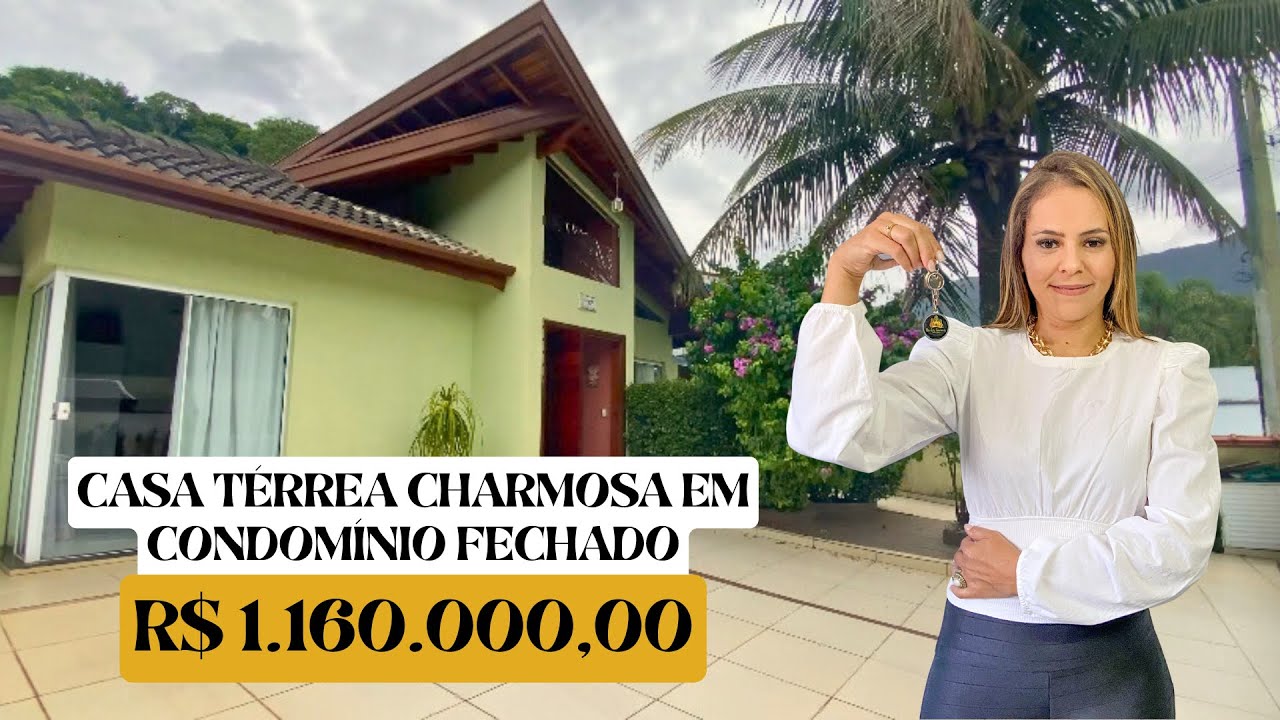 Casa térrea bem charmosa em condomínio fechado - Portal do Patrimonium
