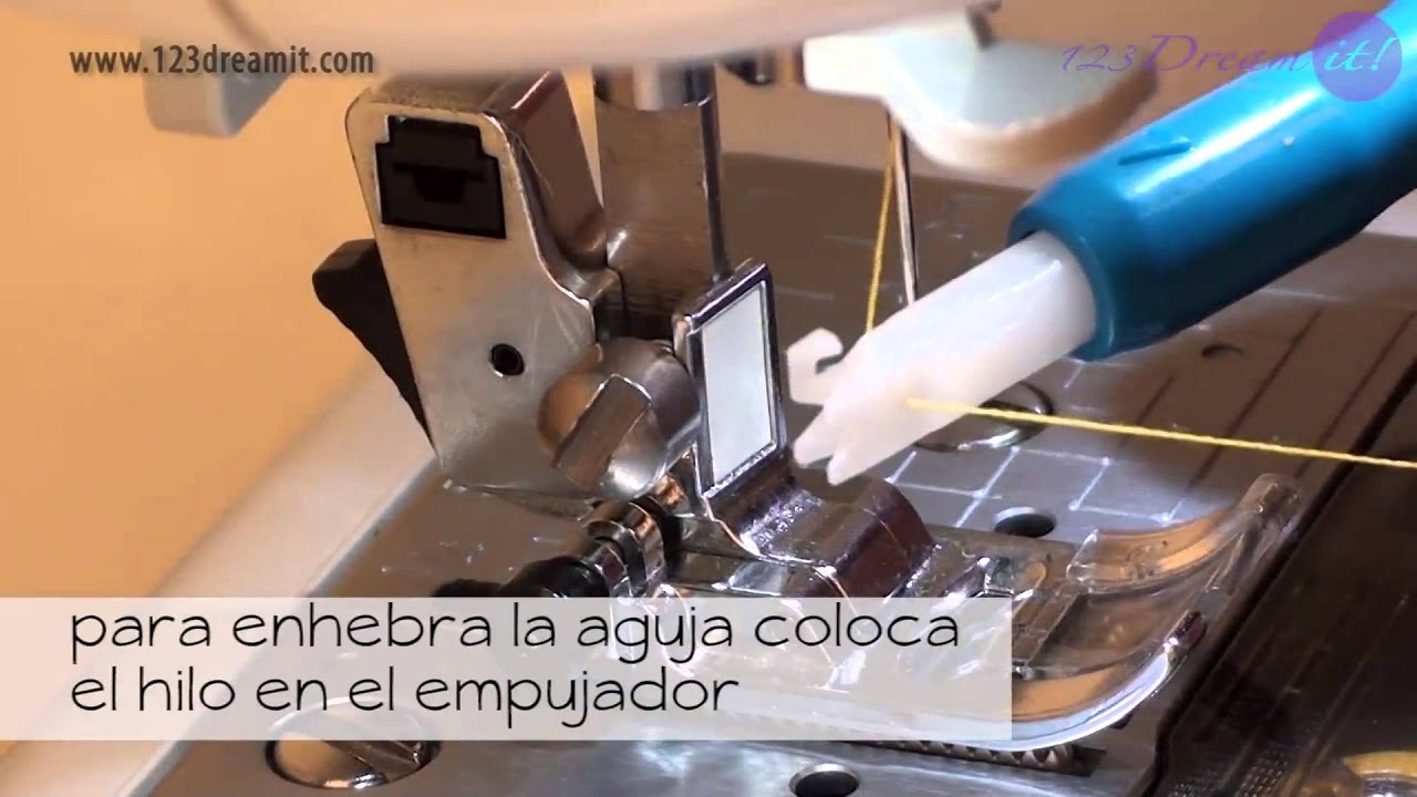 Ensartador y enhebrador de agujas