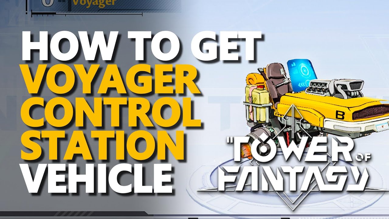 Voyager Control Station Tower of Fantasy