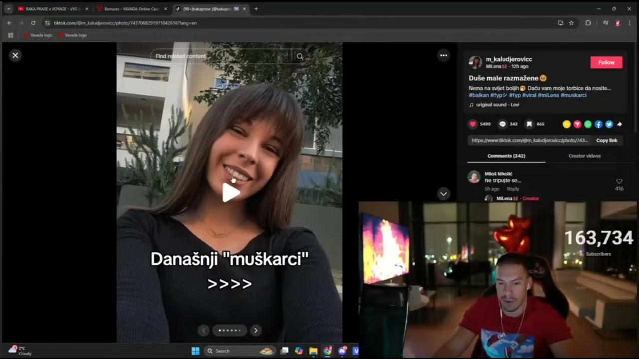 BAKA PRASE REAGUJE NA TIKTOKOVE | SME&Scaron;NO