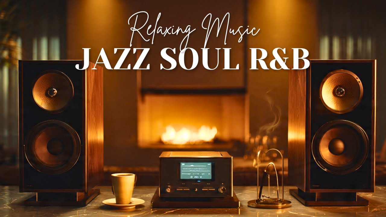 Smooth Jazz & Soulful R&B Grooves Cozy Cafe Ambience – Relax & Focus