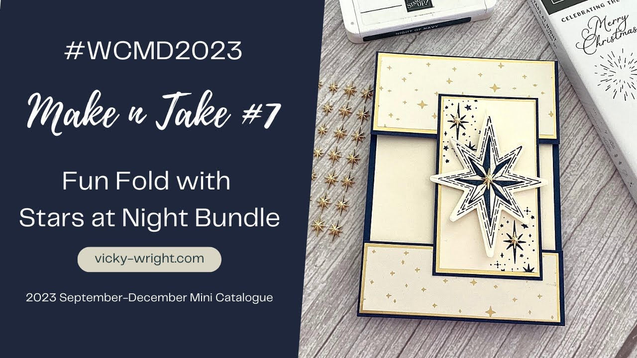 #195 | Stampin' Up! | Stars at Night Bundle | #WCMD2023