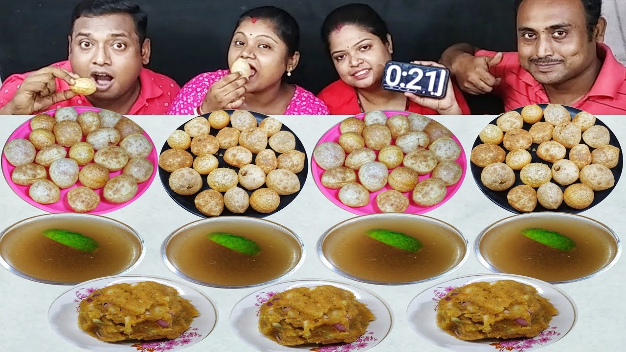 80 FUCHKA EATING CHALLENGE // PANIPURI EATING CHALLENGE // GOLGAPPA CHALLENGE // food family & more