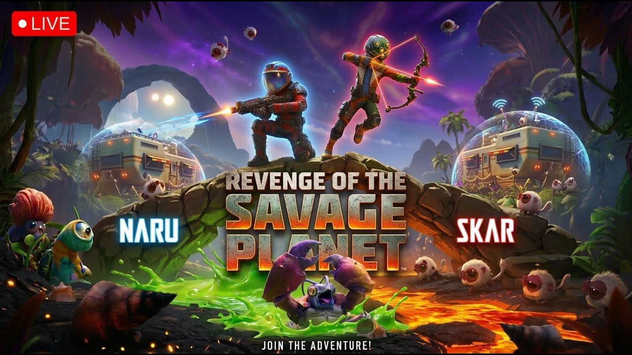 #6 THE END! CONQUERING THE GALAXY! 👽 Revenge of the Savage Planet ft. @_SKAR_