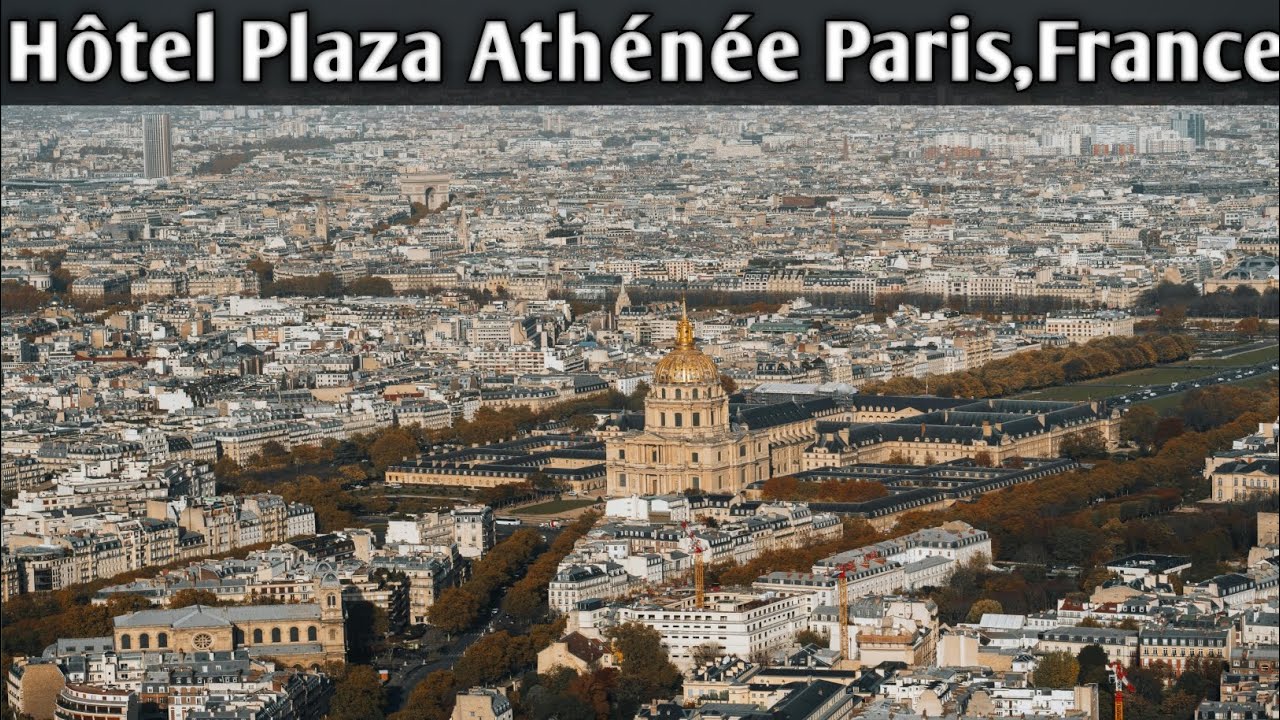 Hôtel Plaza Athénée Paris | Iconic Luxury Hotel with Eiffel Tower View 🇫🇷