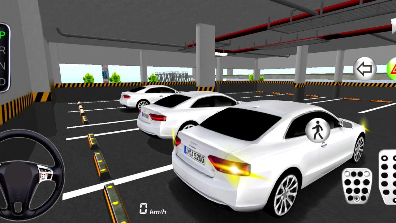 New Audi For Parking - 3d Driving Class android game || Car Game #gameplay #cargame