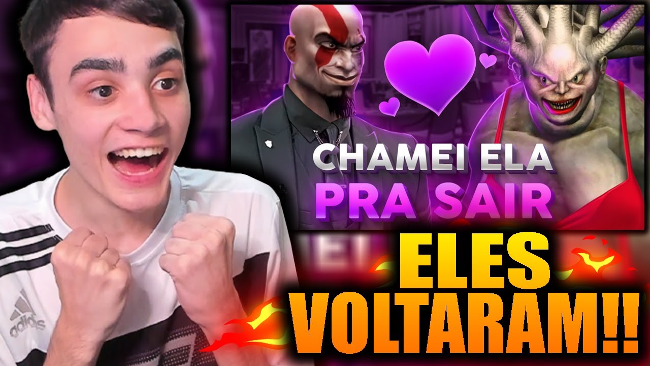 (ELES VOLTARAM!!!!!!) REACT | A TRETA DOS TITÃS - PARÓDIA '' O BOM DE GUERRA 2'' (PARTE 3)