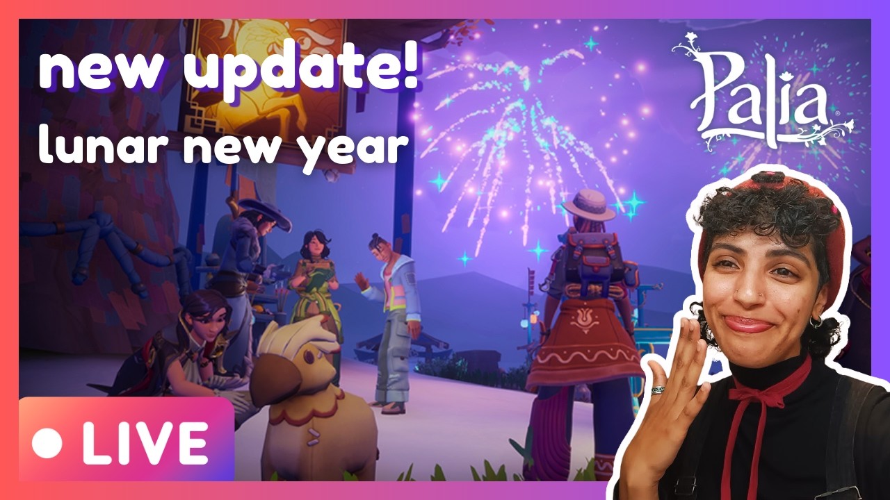 🔴 palia: lunar new year update, maji market, and elderwood questing!