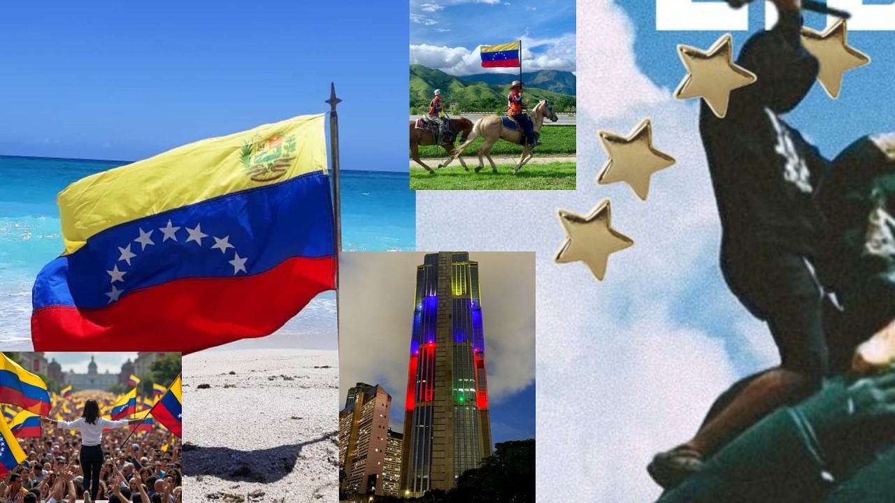 VENEZUELA LIBRE, FESTEJO EN EL OBELISCO!