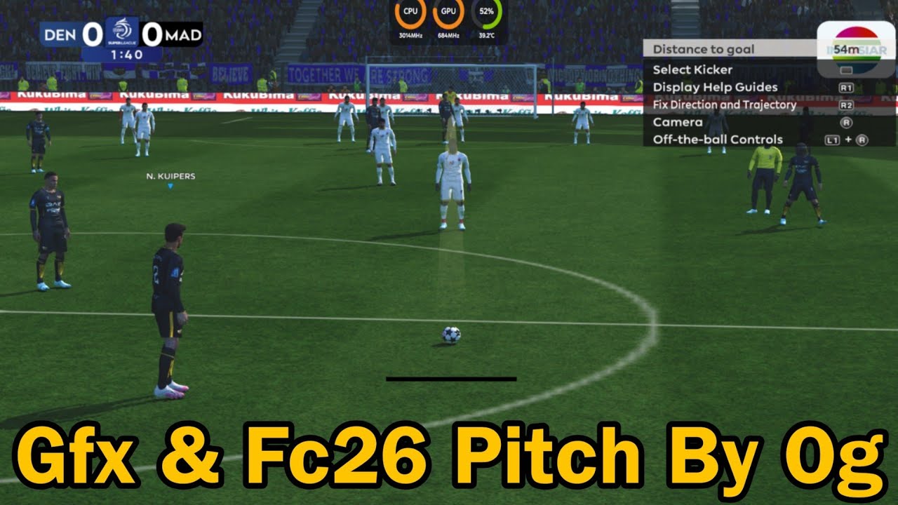Tutorial Pasang PES 2017 FC26 GFX + Pitch by OG di Android (Winlator)