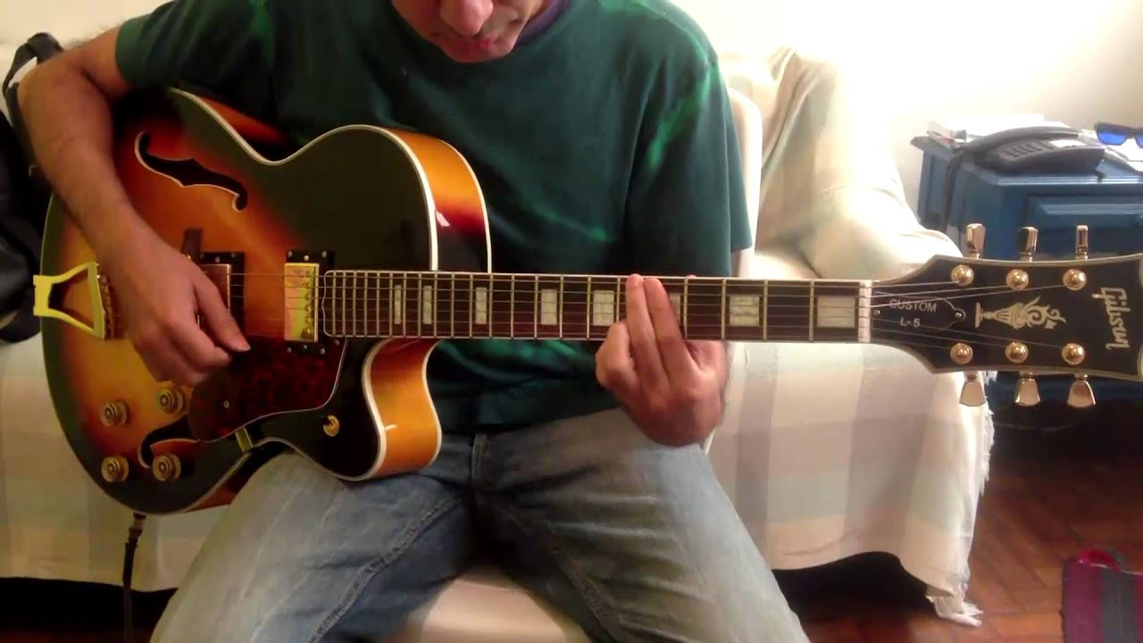 Guitar Comparison: Peerless Gigmaster Jazz vs. Gibson L5 copy from China vs. Gibson 175 original
