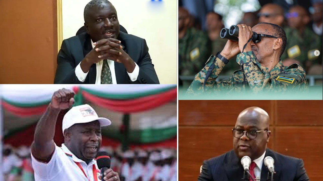 FAUSTIN NDIKUMANA AVUGA KO PEREZIDA W'UBURUNDI NTABUBASHA AFITE MUGUHUZA URWANDA NA RDC.