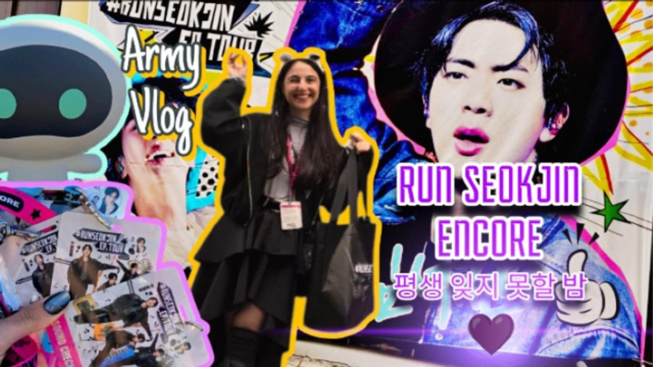 Runseokjin_ep.Tour Armylog 💜 | BTS Concert Vlog [ENG/KOR SUB]