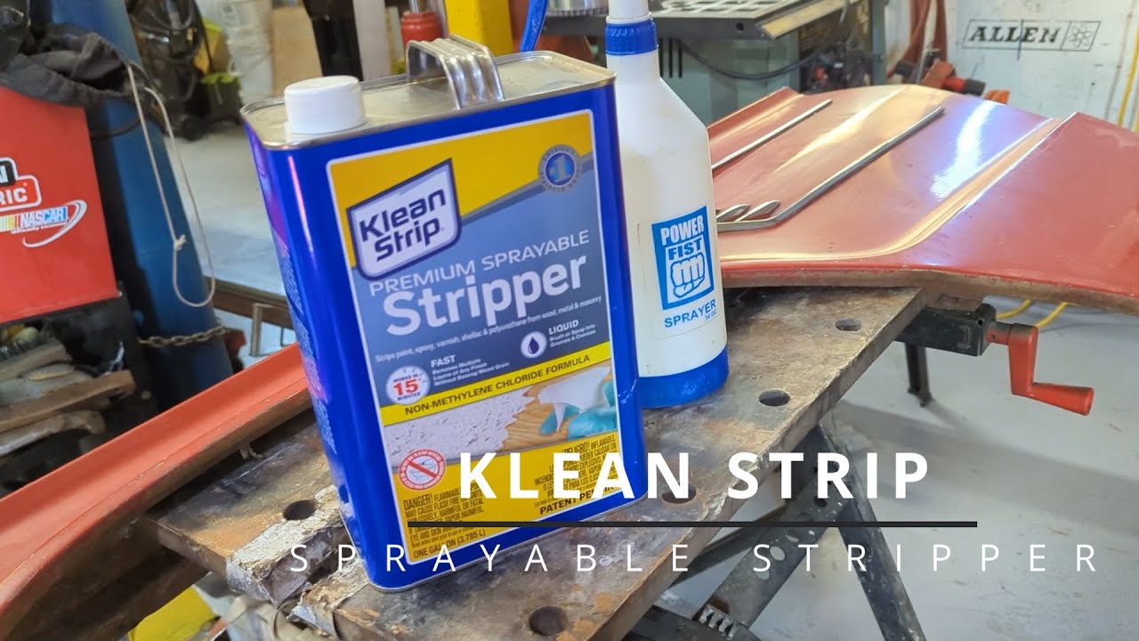 Работает ли это? - Klean Strip - спрей для удаления краски