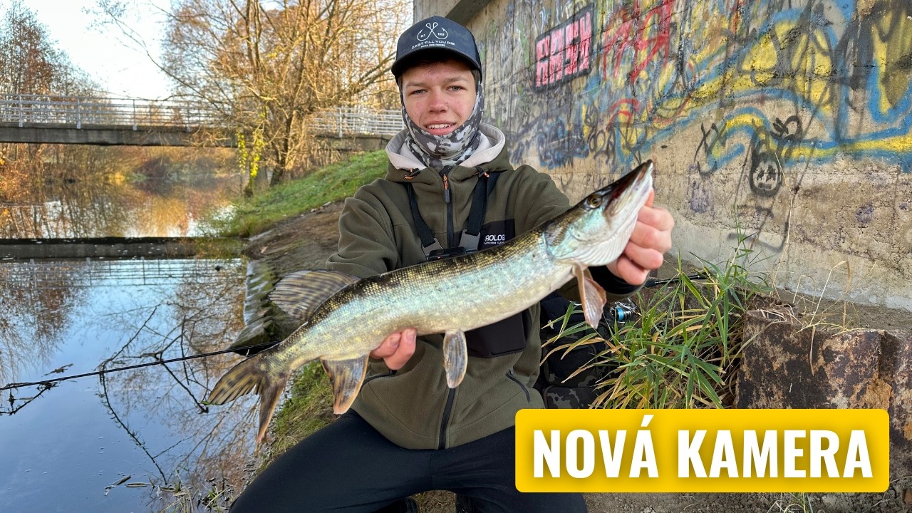 ŠTIKY braly jedna za druhou! Lov dravců propadem na malé říčce