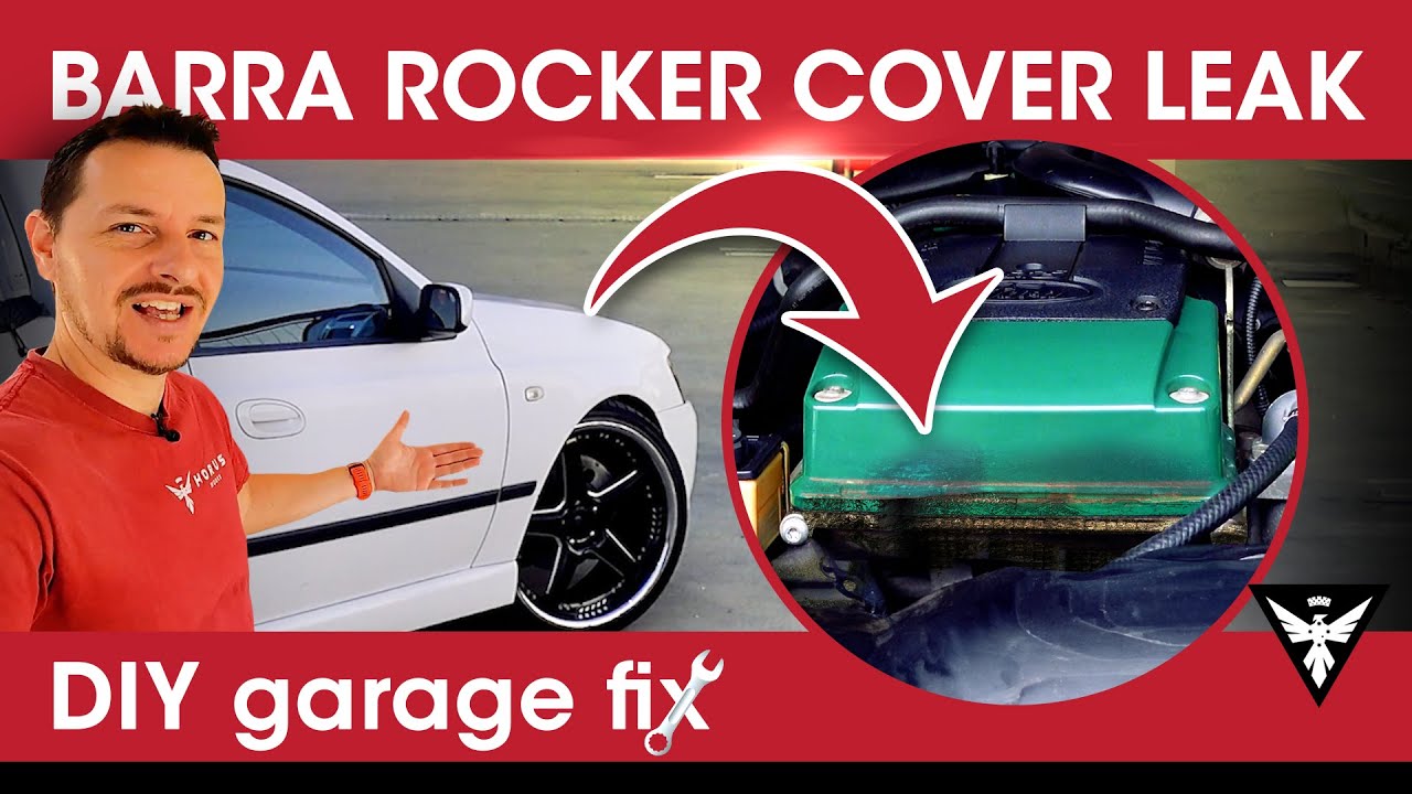 Установка прокладки крышки коромысла Barra своими руками для Ford Falcon BA BF FG