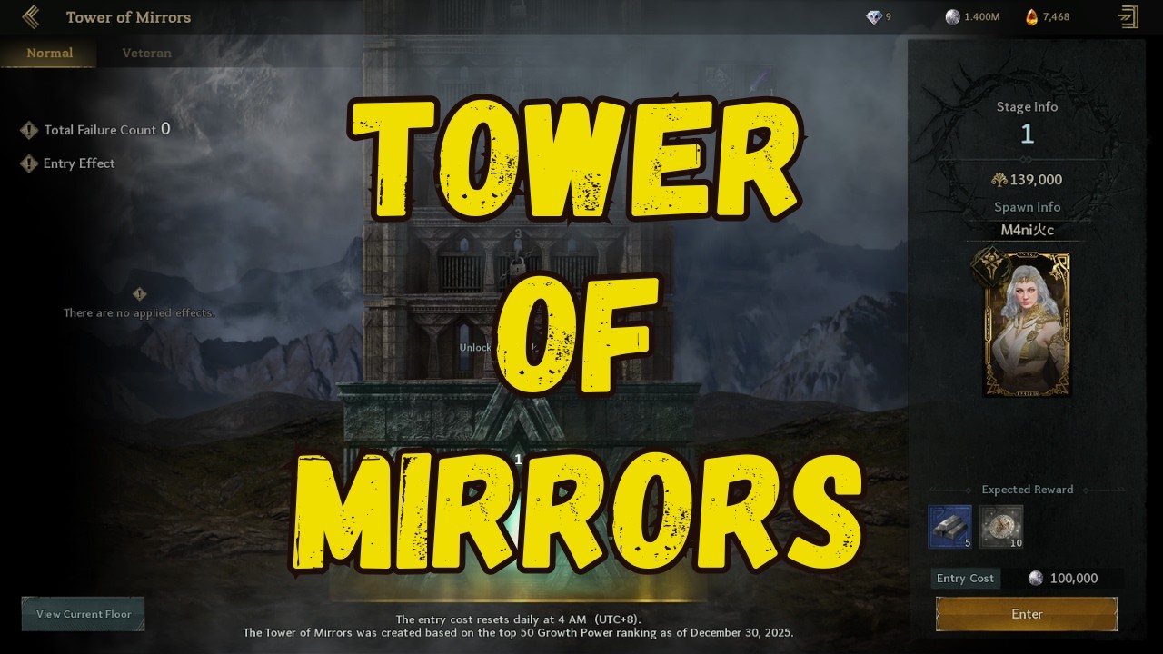 Ymir: Tower of Mirrors | Send any amount = Best Coupon