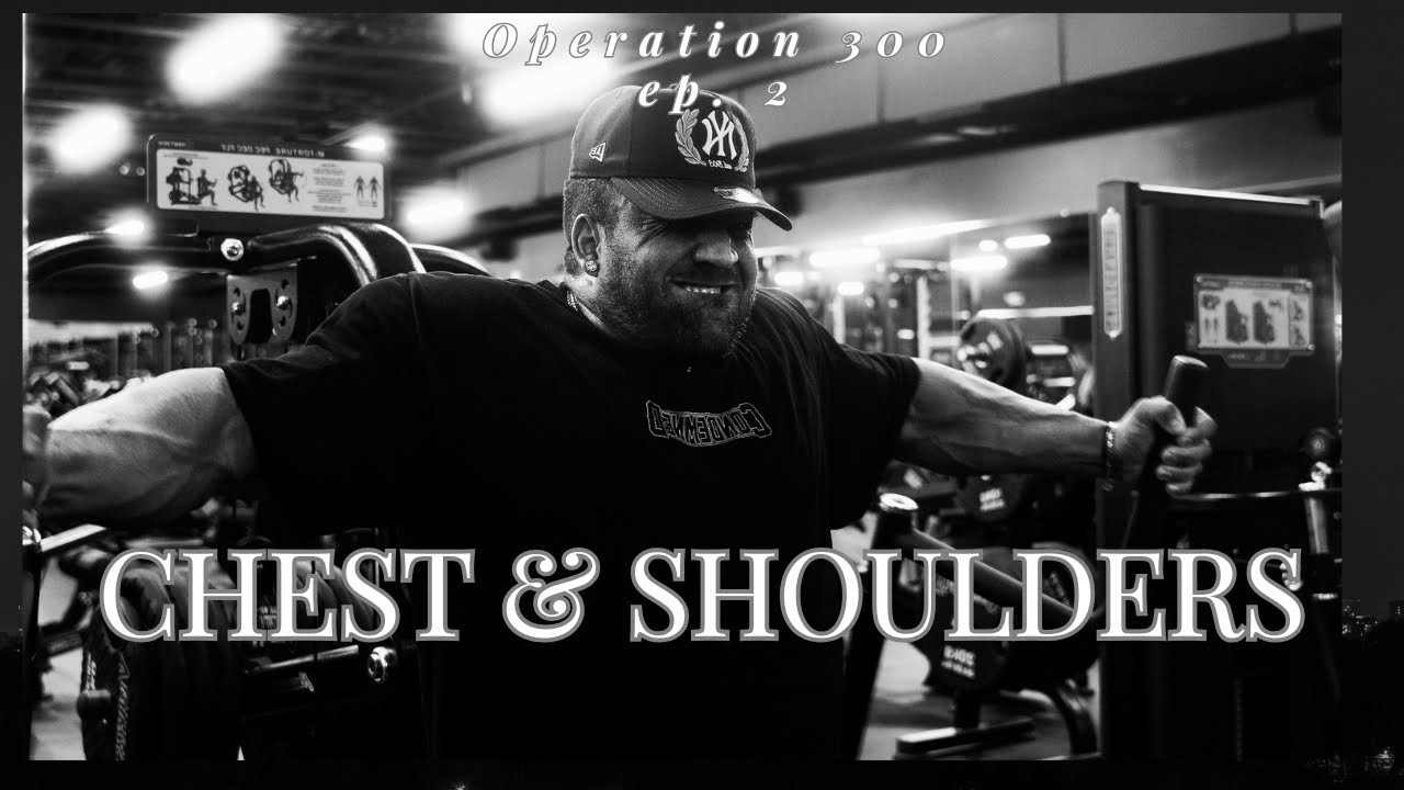 OFFSEASON CHEST & SHOULDERS TRAINING | TIPS & TRICKS | OPERATION 300 EP. 2