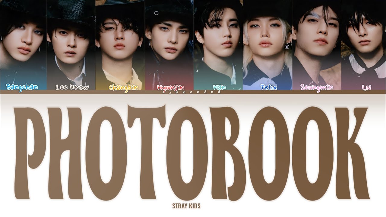 PHOTOBOOK - STRAY KIDS //Color coded