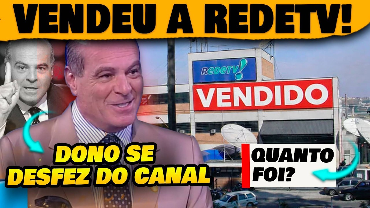 🚨RedeTV é vendida! Marcelo de Carvalho deixa de ser dono da emissora