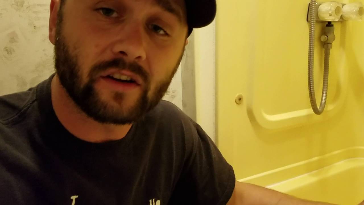 Does your RV shower pan flex when you step in?  It shouldn't