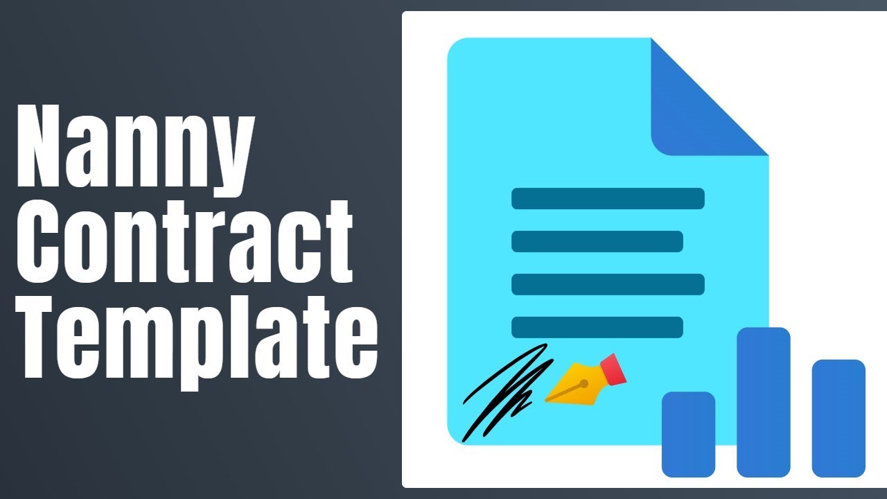 Nanny Contract Template - How To Fill Nanny Contract