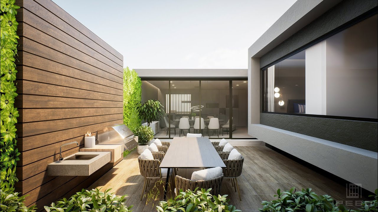 VIVIENDA V | ARQUITECTURA INTEGRAL | AMBATO - ECUADOR  | TERRENO 9x30