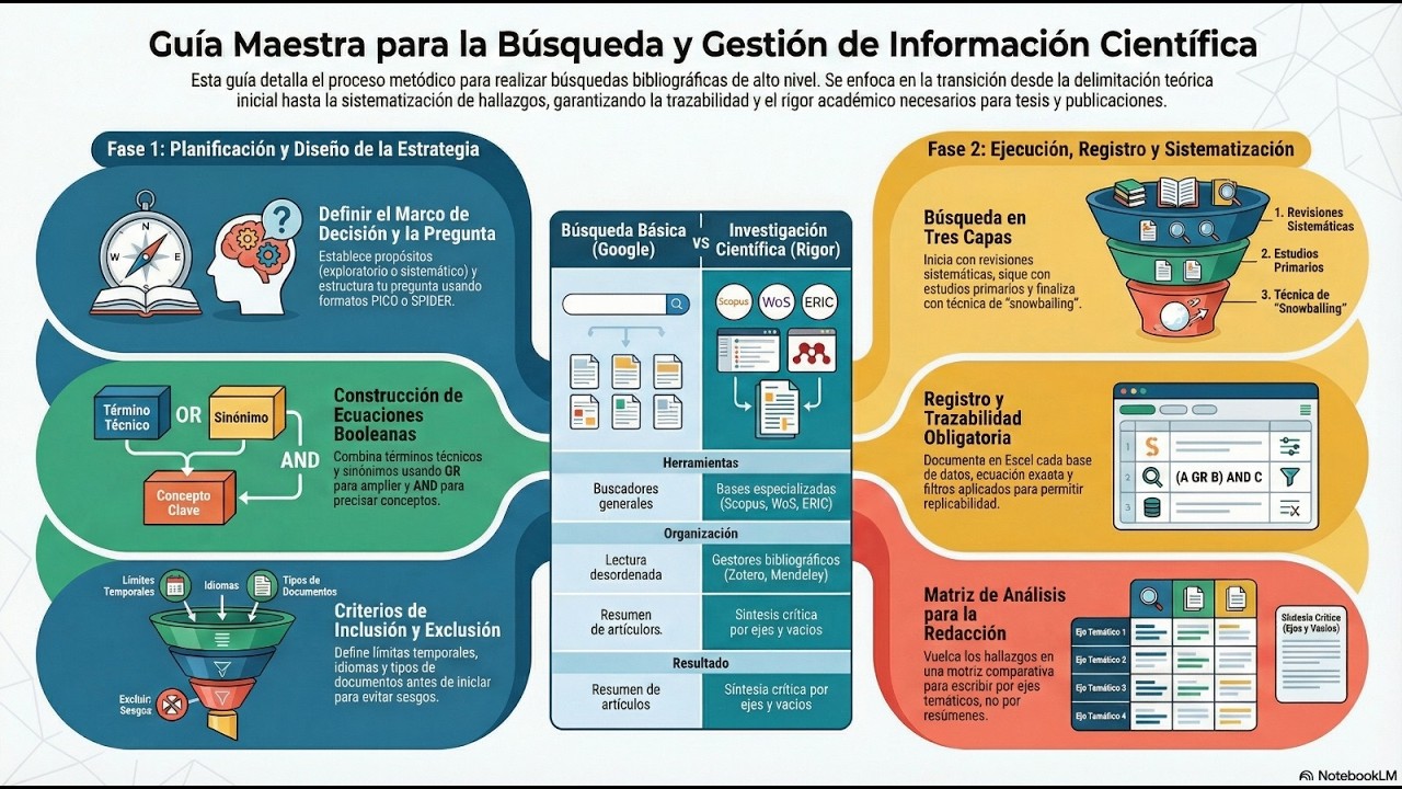 Búsqueda científica con estrategia: de “Googlear” a investigar (Guía práctica)