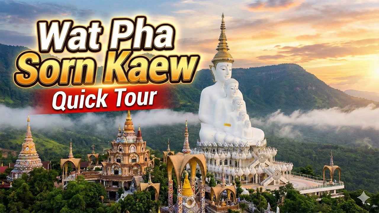 Wat Pha Sorn Kaew 🛕☁️ | Thailand 🇹🇭 | Quick Tour ✨