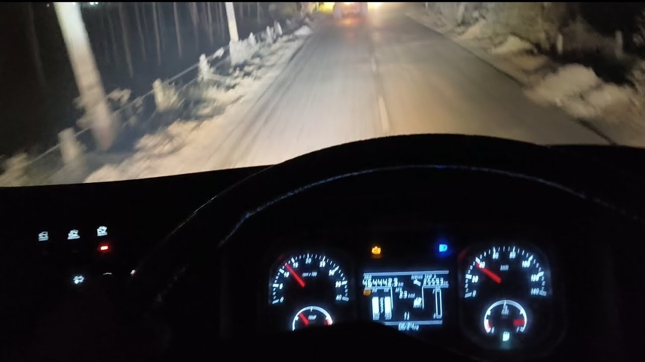 Sleepless Night Truck Journey India