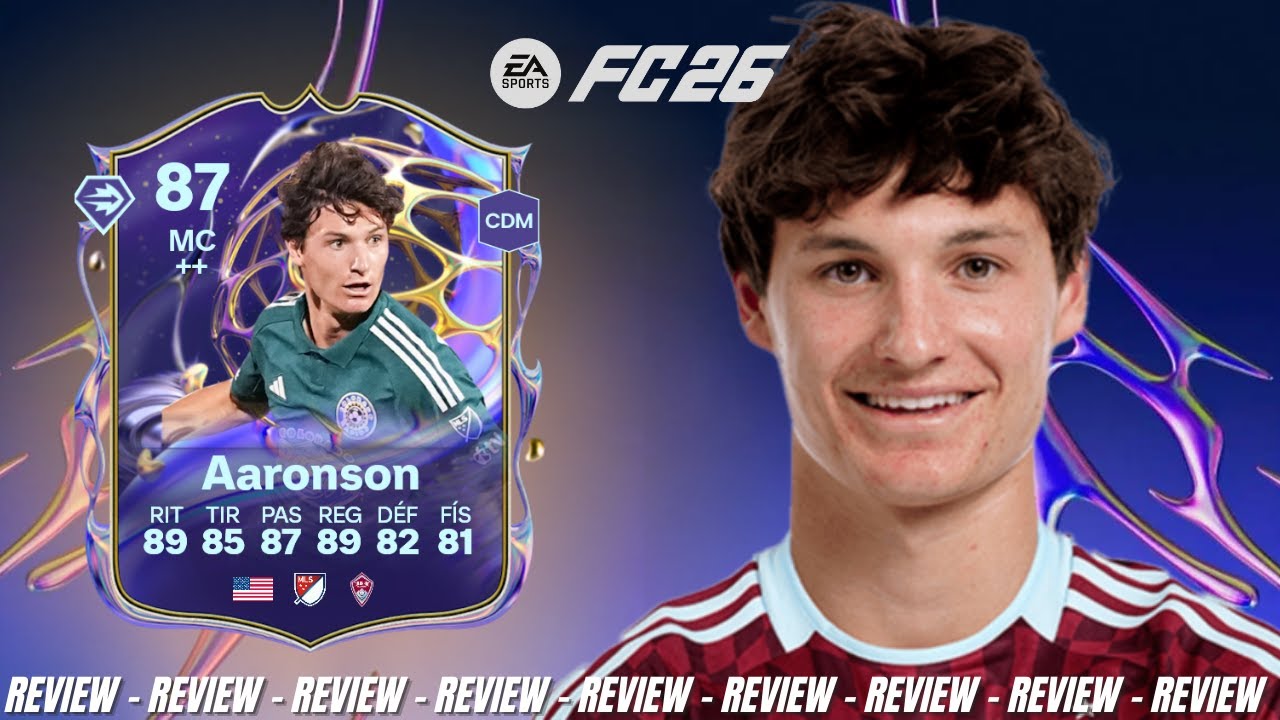 ES MEJOR DE LO QUE PENSABA 😳 | Paxten Aaronson Review FC 26