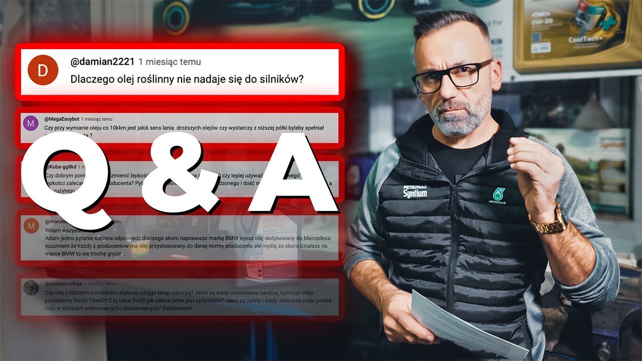 Jaki olej do BMW? Odpowiadam na pytania widzów