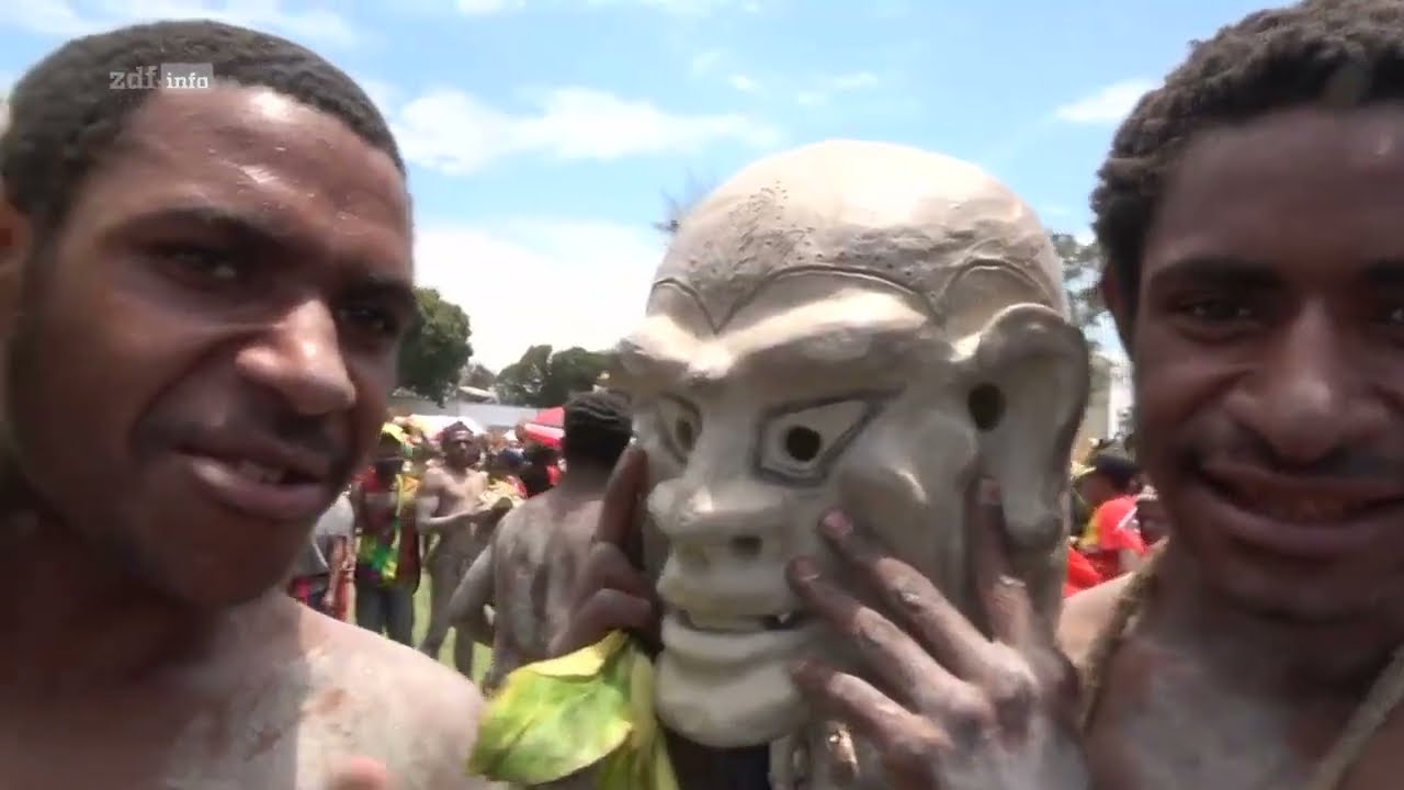 Die Stra&szlig;engangs von Papua-Neuguinea