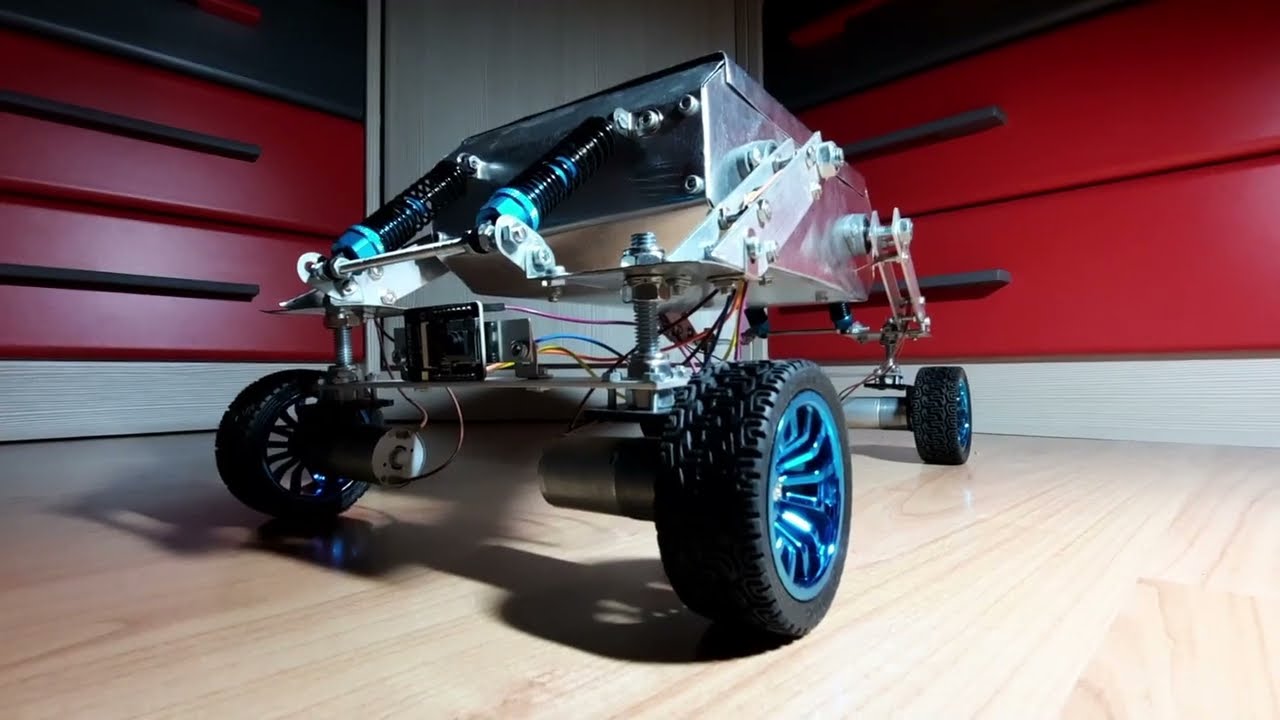 I built a Mars rover prototype for my HIGH SCHOOL SCIENCE PROJECT!