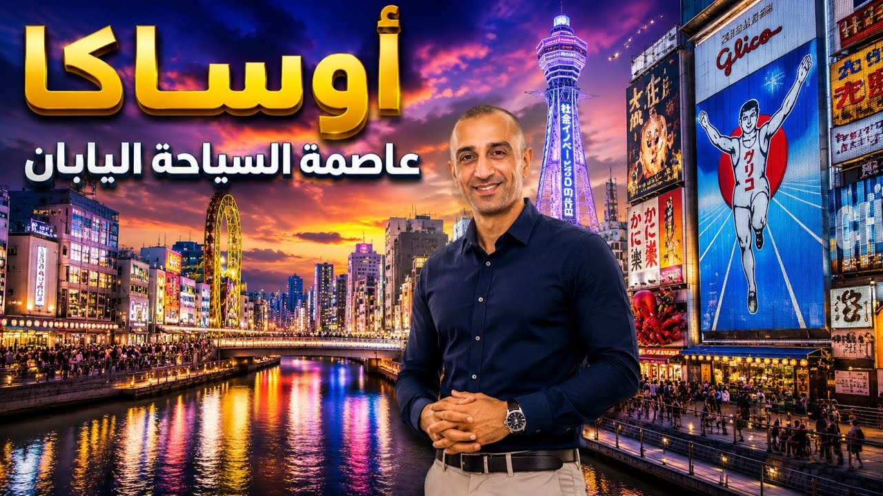 عاصمة السياحة باليابان مدينة اوساكا Osaka