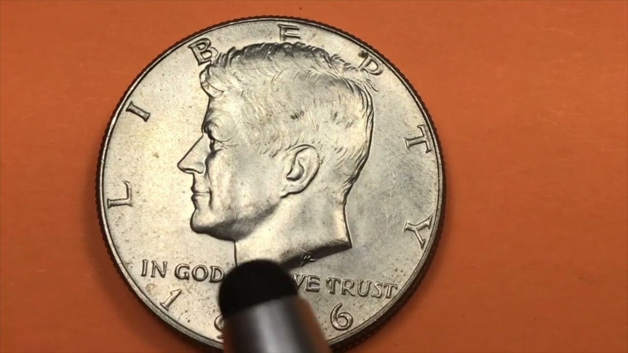 US 1966 Kennedy Half Dollar - A $16,000 No Mint Mark - With SMS version