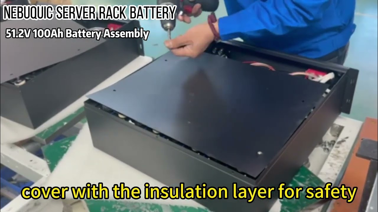 51.2V 100Ah NebuQuic battery, insulated protection&neat cabling, ensuring safety no hidden dangers