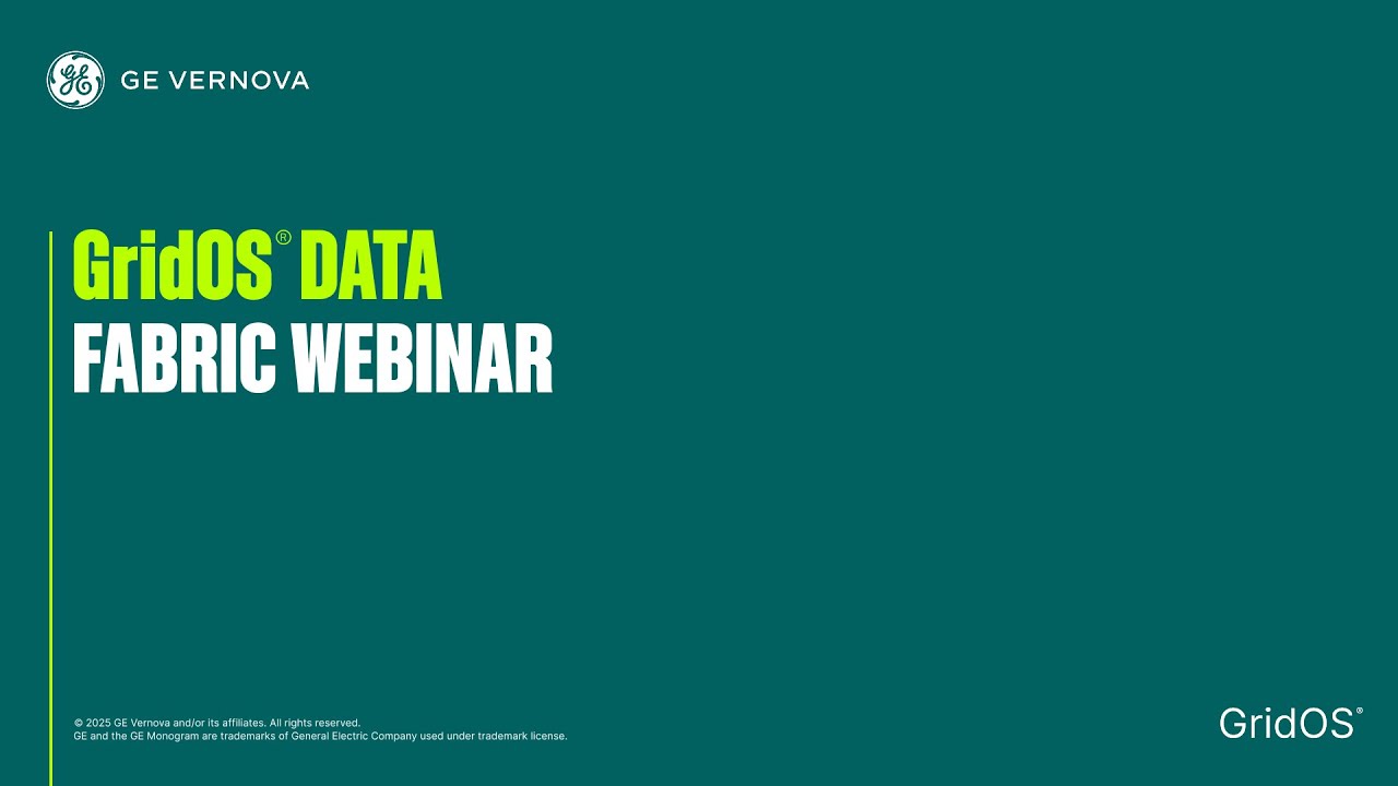 GridOS® Data Fabric: Bridge Data Silos for Intelligent Grids