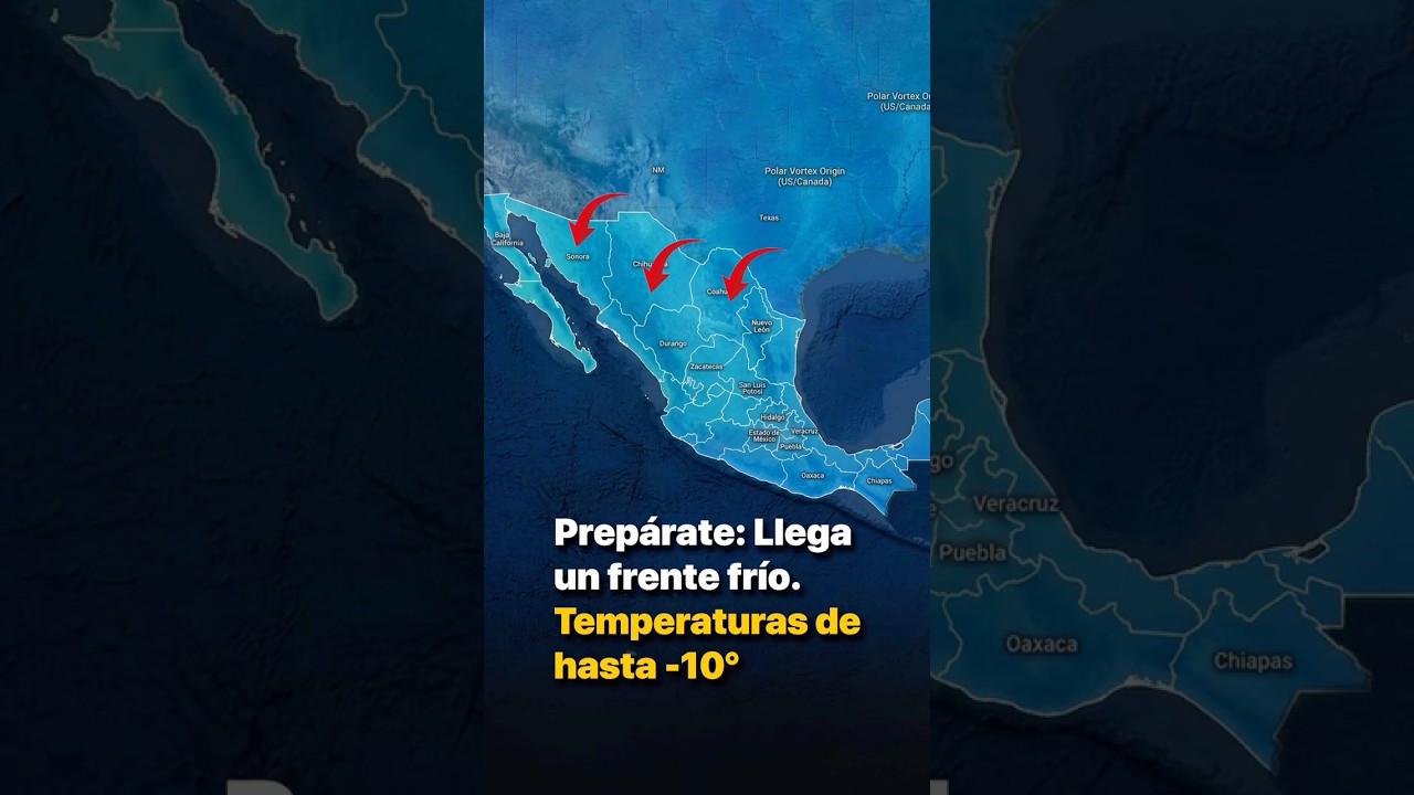 Prep&aacute;rate: Llega un frente fr&iacute;o. Temperaturas de hasta -10&deg;. @laura_primerosauxilios