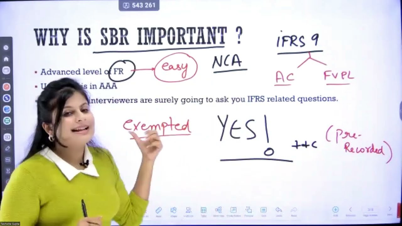 ACCA SBR March 2024 Orientation || Study Plan