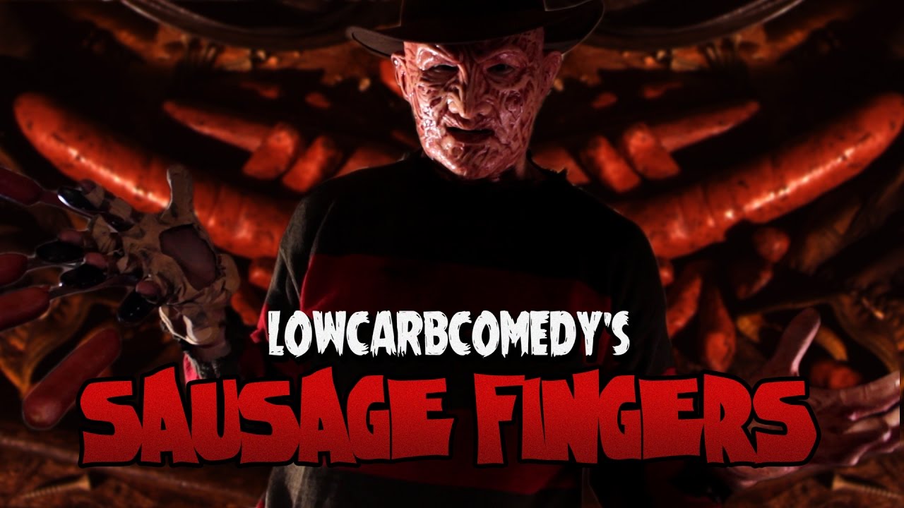 Sausage Fingers | A Nightmare on Elm Street Parody | Lowcarbcomedy