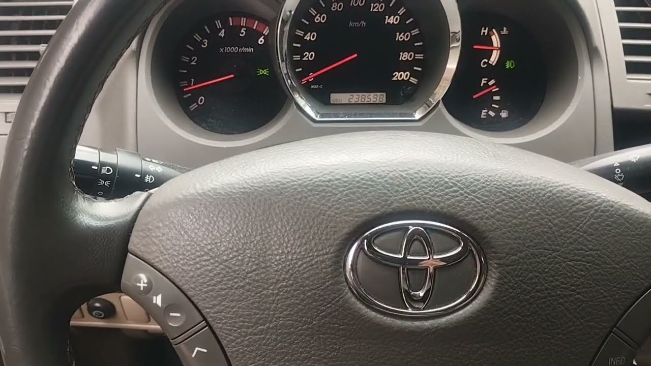 Painel da Hilux piscando - Solução 