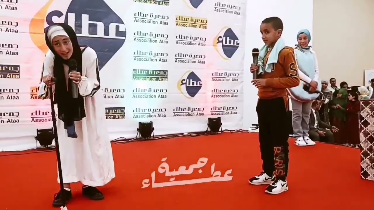 💧قطـرة 💧عنوان لعرض مسرحي من إبداع وتقديم أطفال جمعية عطـاء 💜تم تقديمه خلال فعاليات إفطار 600 يتيم