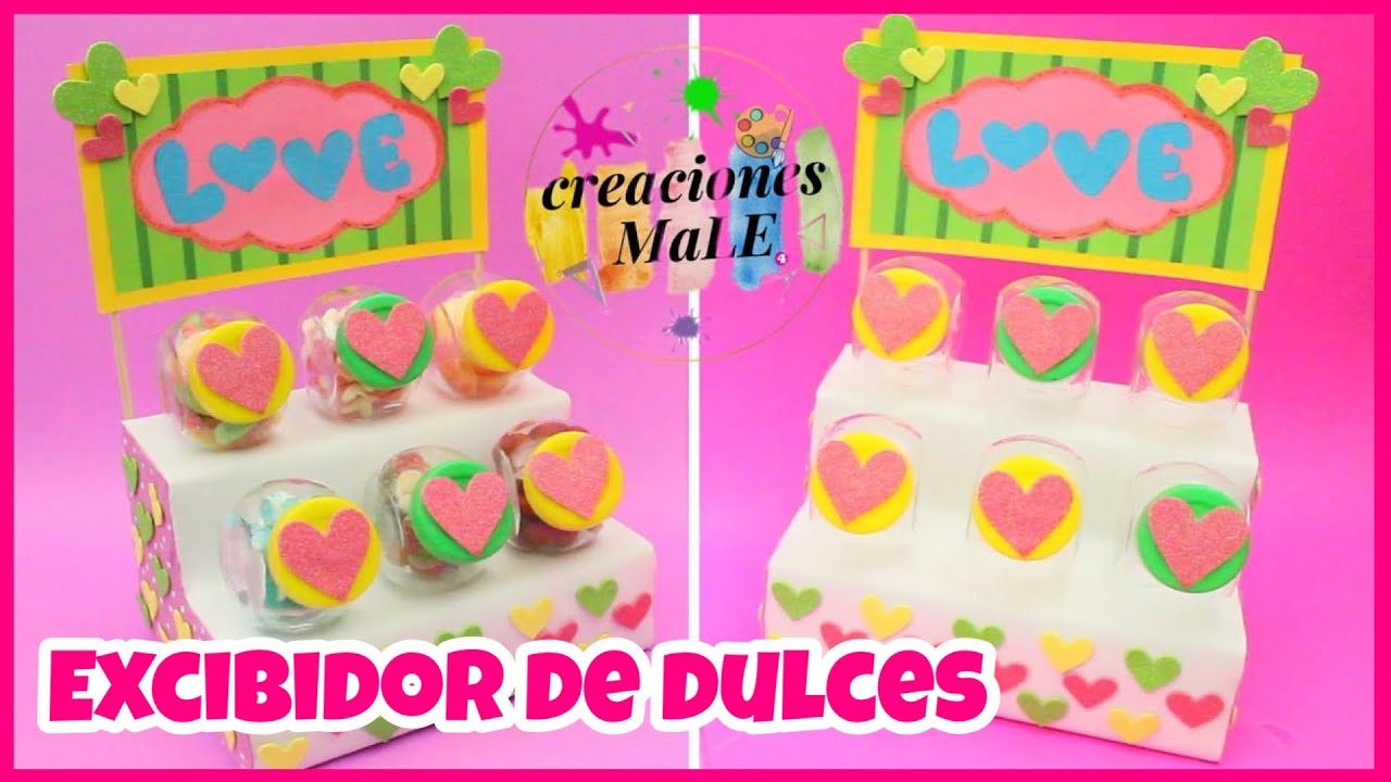 EXCIBIDOR DE DULCES || SNACK WALL || DIY || RECICLADO
