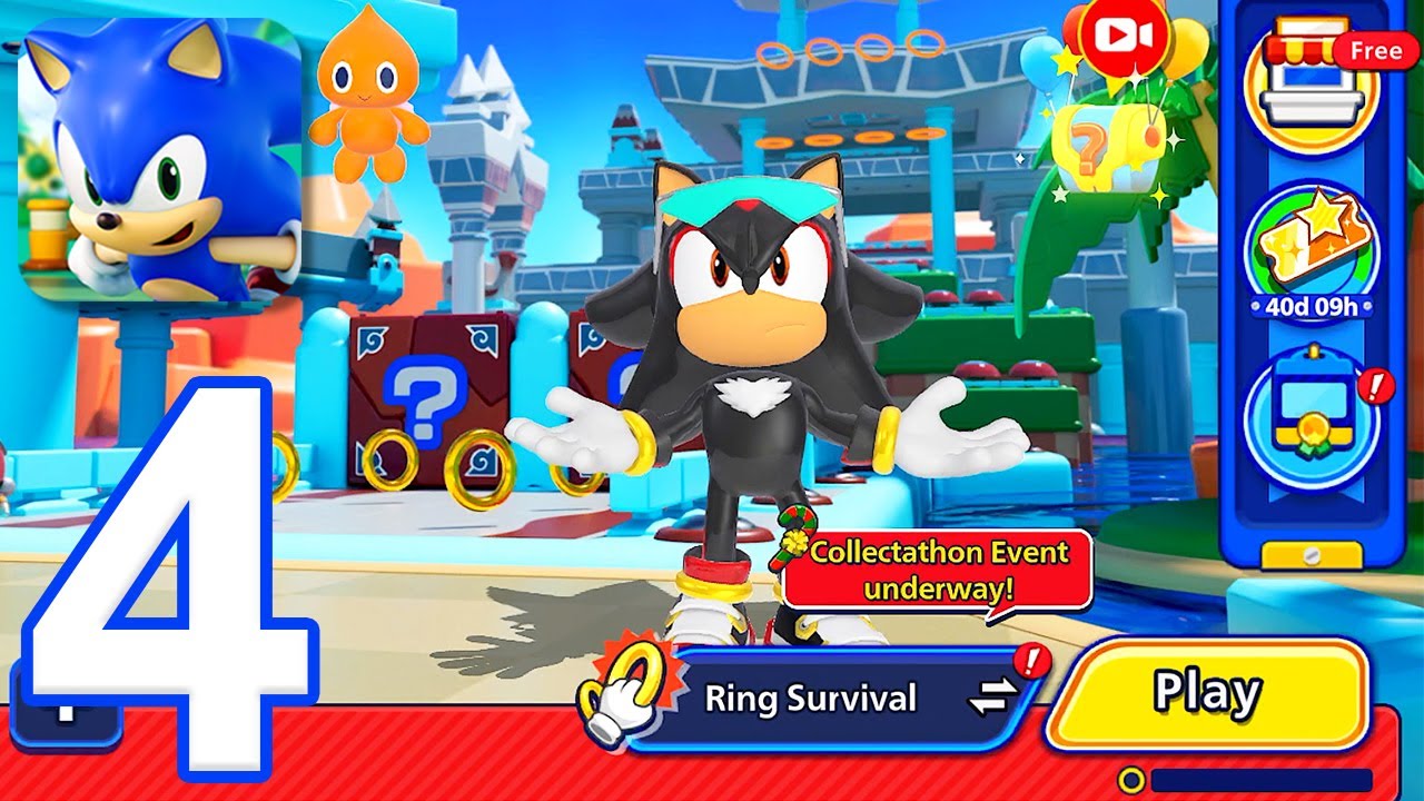 Sonic Rumble - Gameplay Walkthrough Part 4 - Shadow (iOS, Android)