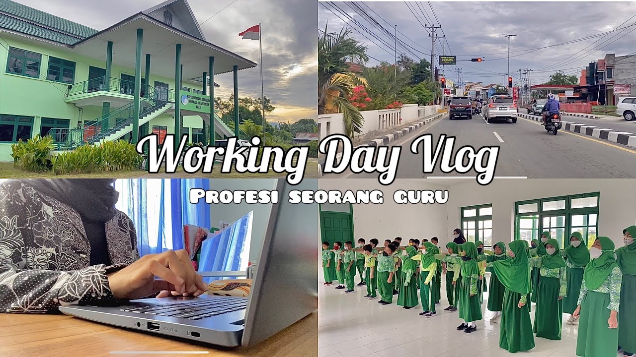 Working Day Vlog (Seorang Guru) 