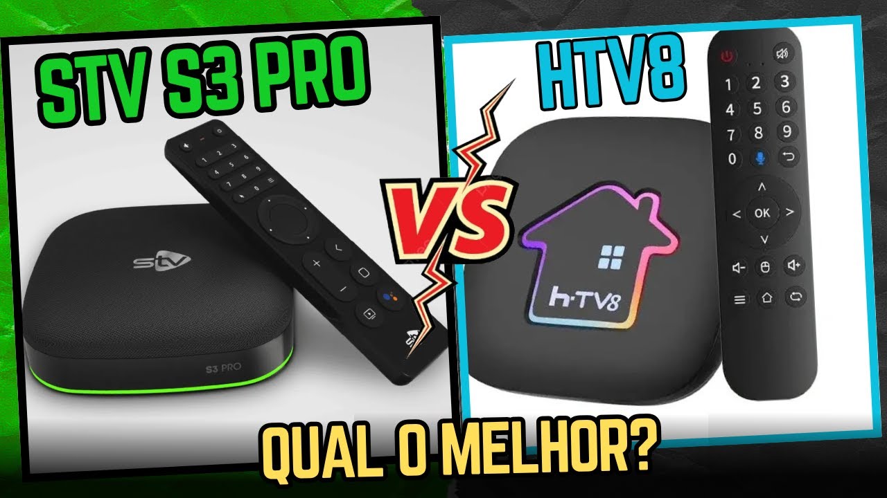🛑Qual é o Melhor? HTV8 ou STV S3 PRO?